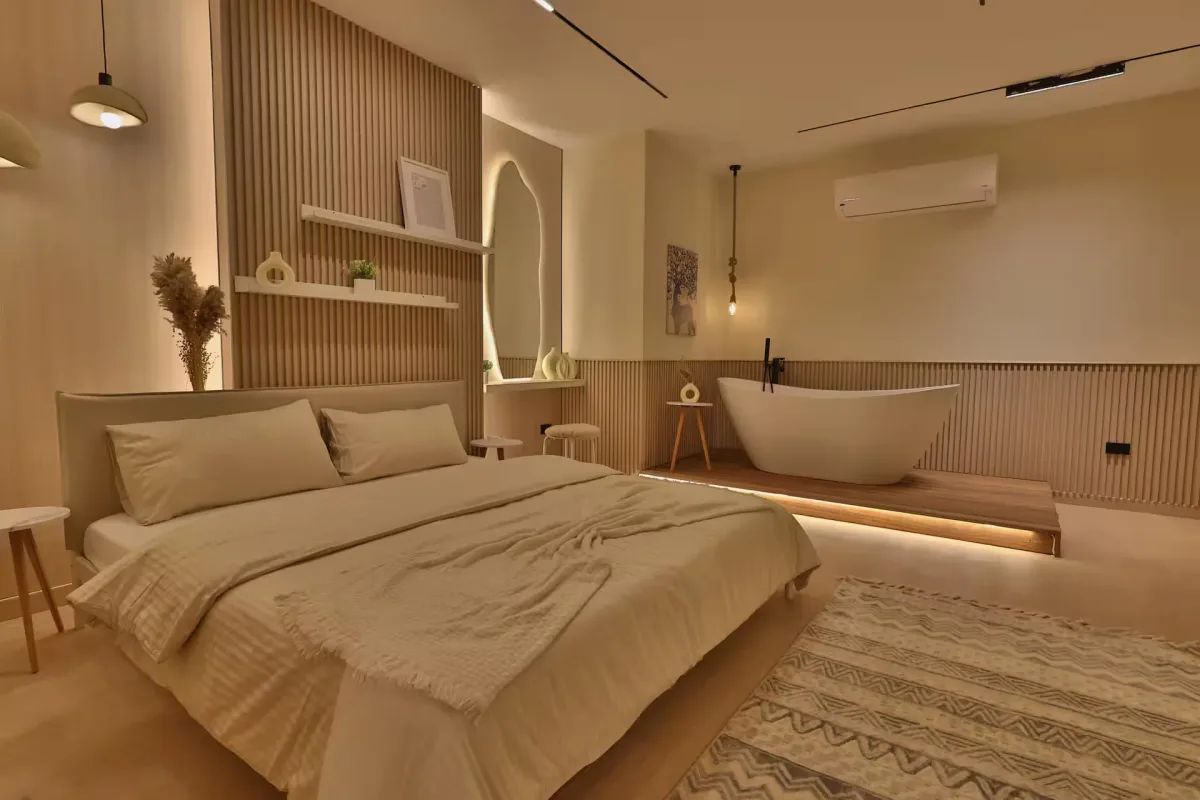 Luxury Studio with Bathtub | Near City Stars